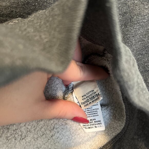 LL Bean Katahdin Iron Works Sweatshirt, Crewneck | Men's Large Tall - Picture 6 of 6